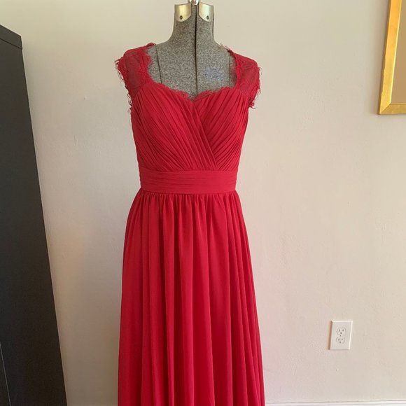 Renz Rags Dresses & Skirts - Red Bridesmaid Gown Sz M